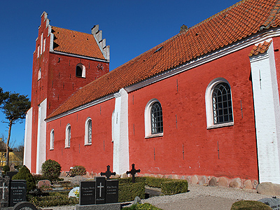 Byrum kirke er en af Danmarks ældste kirker